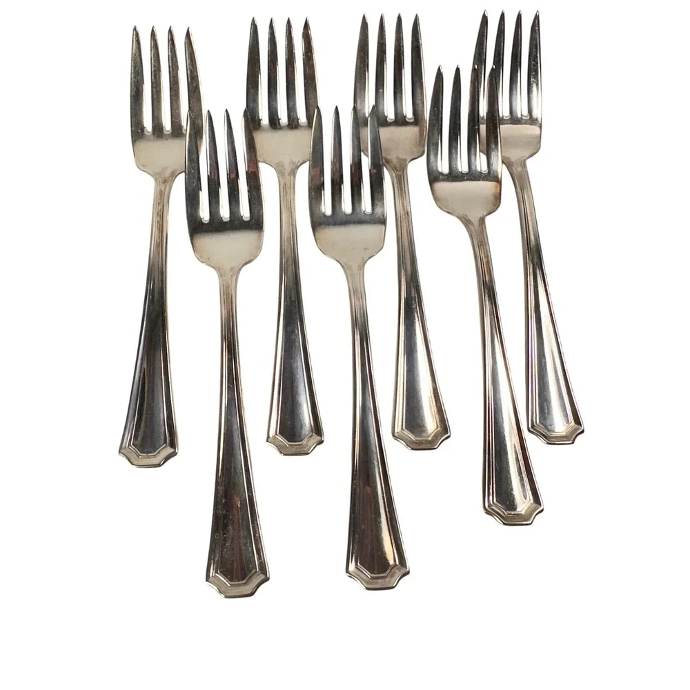 National Silver Co.Salad Forks 
